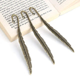 12pc Antique Tibetan Silver Carved Hook Bookmarks Handmade Office Stationery Gift