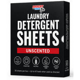 Arrest My Vest Laundry Detergent Sheets, Fragrance Free, 60 Medium Loads