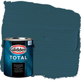 Glidden Total 1 gal. Blue Bayberry/Green Semi-Gloss Interior Paint with Primer