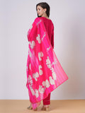 Gosriki Women'S Rayon Viscose Straight Embroidered Kurta With Pant & Dupatta (Hafti Pink-Vks01-Gs_S_Pink_Small),Pink,,B0DTK6S7RQ