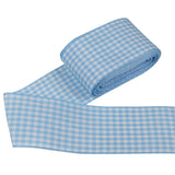 Gingham Ribbon Plaid Ribbon for Gift Wrapping Party Wedding Christmas Decoration (Light Sky Blue,1-1/2 (38mm) x 10 Yards)