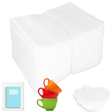 50 Pack 6x8 Cushion Foam Pouches, Moving Supplies for Dishes, Packing Foam for Dishes & Cups, Glass Packing Paper and Plate 