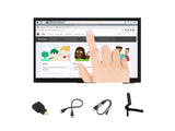Ingcool 7 inch HDMI LCD 1024x600 Resolution Capacitive Touch Screen IPS Display Module Compatible with Raspberry Pi 4 3 2 1 B B+