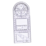 ECOMISTIQ Multifunctional Drawing Ruler Angle Measuring Template Tool Junior School | Other Drawing Supplies | Drawing & Letteri