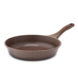 SENSARTE Nonstick Frying Pan Skillet, Non Stick Omelette Pan, Healthy Stone Cookware Chef's Pan PFOA Free, Toffee Brown (9.5 Inc