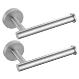 Toilet Paper Holder, Eolax Perforated Roll Holder, Wall Mounted, Set of 2, SUS304 Stainless Steel, Toilet Paper Holder for Bathr