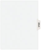 Avery Individual Legal Dividers, Table of Contents, 25 Dividers (11910)