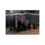 Winsome Wood Timber Buffet, Black