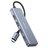 UGREEN USB C Hub 4 Ports, USB C to USB Hub with 4 USB 3.0, Powered USB C Splitter for Laptop, Macbook Pro, iMac, iPad Pro, Chrom