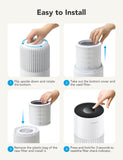 GoveeLife Air Purifier Replacement Accessories for H7126,H13 HEPA 2Pack