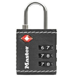 Master Lock 4692D Set Your Own Combination TSA Approved Luggage Lock, 1-1/4, Colors May Vary