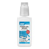 HG Power Gel Brush, Limescale Remover, Limescale Residue Remover, Bathroom Cleaner, 250ml