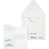 Quality Park Redi-File Disk Mailers, 6 x 5.875 Inches, White, Box of 10 (64112)