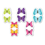 woopme Set of 5 Magnetic Butterfly Bookmark for Book Lovers Readers Students Gift Magnetic Page Clips Folding