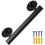 Heavy Duty Stair Railing, Wrought Iron Hand Rails for Indoor Stairs, Handrails for Bathroom, Basement, Porch Steps, Barrier-Free
