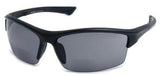 Incredible Bargains The Foster Bifocal Sun Reader Sport and Wrap Around Reading Sunglasses, Black +1.50