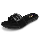 Ortho Joy Doctor Footwear For Women|| Fancy Footwear & Slipper For Women || Orthopedic Women'S Fancy Sandal For Women,Black,5,B0D86YVQZR