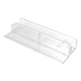 PrimeLine M 6067 Clear Nylon, Tub and Shower Enclosure Bottom Guide (Single Pack)