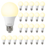 DEGNJU A19 LED Light Bulbs, 60 Watt Equivalent LED Bulbs, Soft White 2700K, 800 Lumens, E26 Standard Base, Non-Dimmable, 8.5W Wa