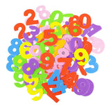 Enakshi 4 Bags Kids Craft Stickers DIY Diary Scrapbooking Art Adhesive Tag Numbers