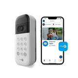 myQ Smart Garage Door Video Keypad with WideAngle Camera,Customizable PIN Codes,and Smartphone ControlTake Charge of Your Gara