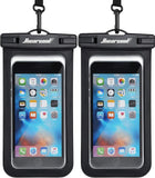 Hiearcool Waterproof Phone Pouch, Universal Case Compatible for iPhone 16 15 14 13 Pro Max Plus Up to 8.3, IPX8 Beach Travel Ess