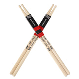 2 pairs Drum Sticks 5A Maple Wood Tip DrumStick,Ideal for Drummers of All Levels,Used for Drums, Percussion and Practice-(5A-Two