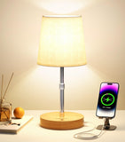 JOWHOL Cordless Table Lamp 48-H Wireless Outdoor Use, 4000mAh Battery Power Bank, Touch Dimmable Portable Rechargeable Desk Lamp