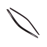 TuningPros Outside Mount Window Vent Visors Rain Guards Compatible with Dodge Challenger 2017-2018 | Side Window Wind Deflectors