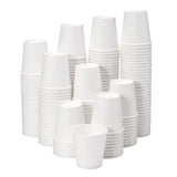 RACETOP [3 oz 500 pack] Disposable Paper Bathroom Cups, Small Coffee Cups, Mouthwash Cups, Bath Paper Cups Ideal for Bathroom, M