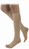 Sigvaris Natural Rubber Knee High 3040mmHg Open Toe, X3, Beige