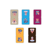 woopme Dramatic Love Quotes Magnetic Bookmark for Students Kids Book Lovers Readers Gift Magnetic Page Clips Folding 5 PCs