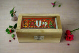 PUJA CELEBRATIONS Wooden Thiruman Box, Namam Petti Box, Navarathri Return Gift, Utility Return Gift, Pooja Essentials Good for h