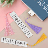 Quimoy Sunflower Gifts for Women Girls, Inspirational Gifts for Women, Sunflower Bookmark with 3 PCS Tassels for Christmas, Birt