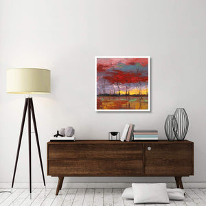 Tramonto Sul Bosco I-Paper Art-32,,X32,,