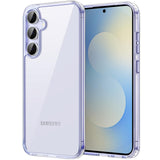 JETech Case for Samsung Galaxy S25 FE, Non-Yellowing Shockproof Bumper Protective Phone Cover, Anti-Scratch Hard PC Back (Icyblu
