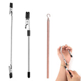 3pcs Bracelet Helper Tools, Wearing Assistance Hook and Clips Quick Wear and Disassembly Fastener Helper Buddy to Put On Yoursel
