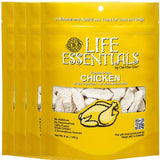 LIFE ESSENTIALS BY CAT-MAN-DOO All-Natural Freeze Dried Chicken Treats for Dogs & Cats Free of Grains, Fillers, Additives and Pr