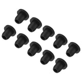 MECCANIXITY High Temp Silicone Plug Mount Dia 7.3mm/0.3 t Shaped Solid Rubber Stopper Hole Plugs for Coating Plating Waterproof 
