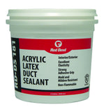 Red Devil 0841DS RDDS 181 Acrylic Latex Duct Sealant, 1/2 Gallon, Gray