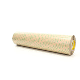 3M Adhesive Transfer Tape 468MP, Clear, 24 in x 180 yd, 5 mil, 1 roll per case