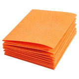 SOFPLATE 15Pcs 11 x 7 Inch Orange Felt Fabric Felt Craft Sheets 1mm Thick Rectangle Precut Non Woven Material for Fall Thanksgiv