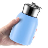 Mifoci 1 Pcs 10oz Mini Water Bottles Stainless Steel Slim Insulated Thermal for Hot Cold Drink Thermal Small Vacuum Portable Wat