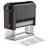 Custom Stamp,Self-lnking Signature Personalized Stamps for Signing Name,Rubber Stamps for Business,Return Address Stamp - 9 Colo