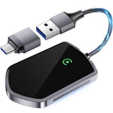 symtype Wireless Carplay Adapter for iPhone: Stable Fast Connection for Apple Carplay Wireless Adapter Wireless Apple Carplay Ad