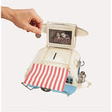 Old Modern Handicrafts Classic Camper Photo Frame And Piggy Bank - Camper With Photo Frame, Piggy Bank - Metal - 9 L X 8 W X