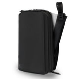Gravel Hanging Toiletry Bag - Compact, Water-Resistant Travel Dopp Kit (Black, Plus)