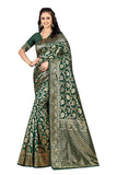 Sugathari Womens Banarasi Saree Pure Kanjivaram Silk Saree Soft new ladies 2023 Design Wear Pattu Sarees Latest Party Sari colle