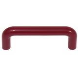 Laurey 34838 Plastic Cabinet Hardware Pull, 3 Inch, Red