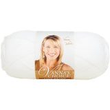 (1 Skein) Lion Brand Yarn Vannas Choice Yarn, White